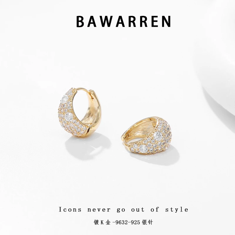 Bawarren 9632-轻奢时尚百搭法式简约耳扣