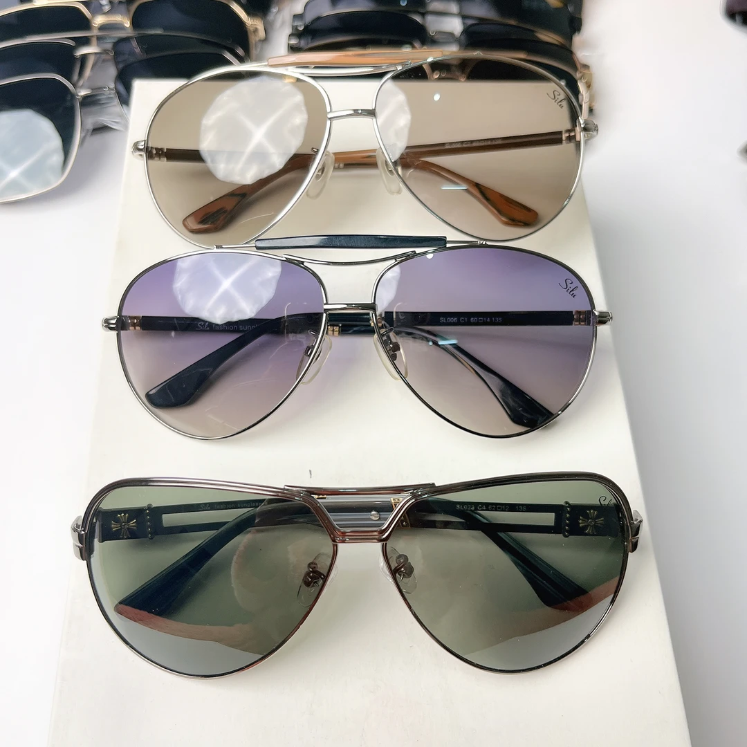 时尚高档男款偏光太阳镜墨镜司机镜10副