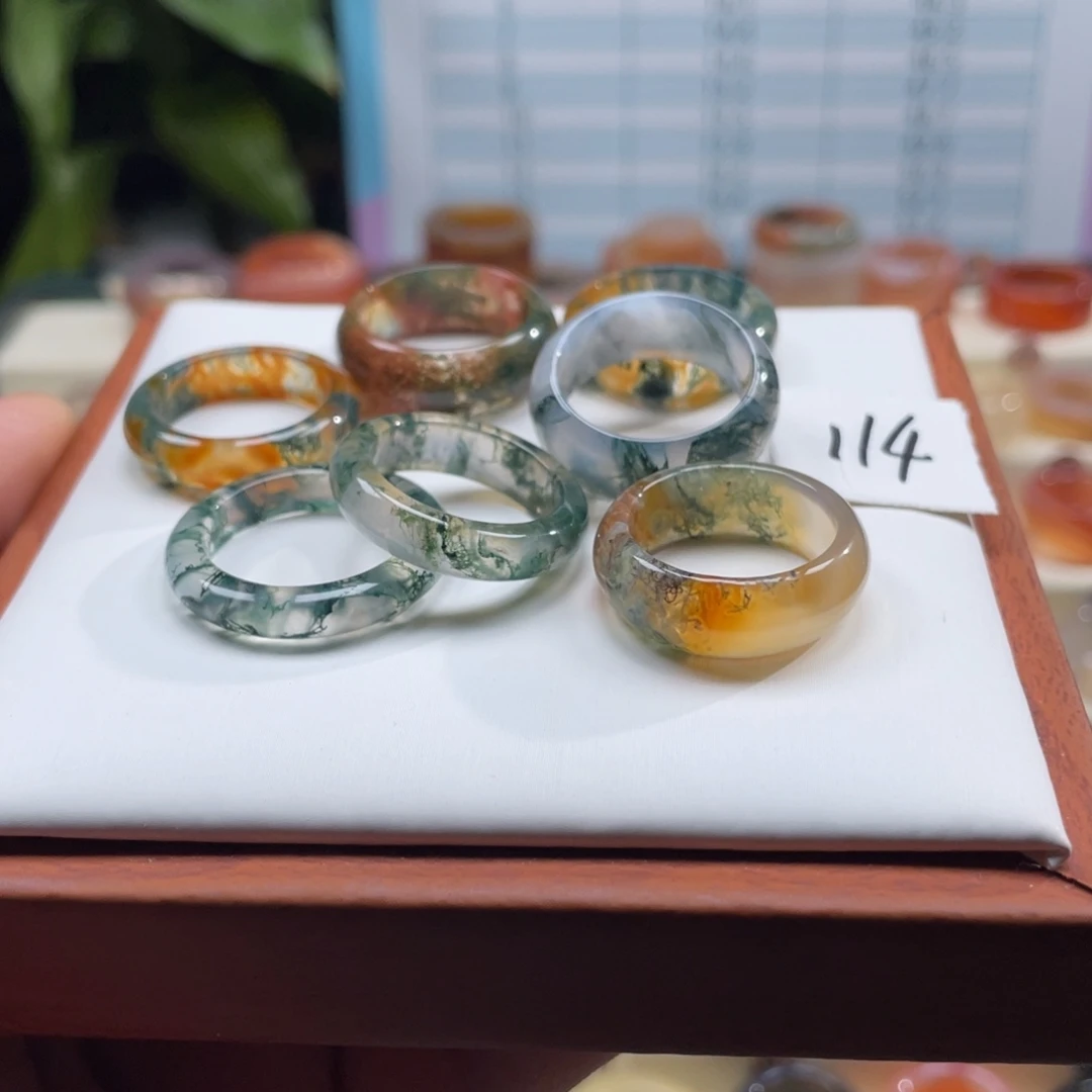 玛瑙/玉髓未镶嵌戒指Z18港17