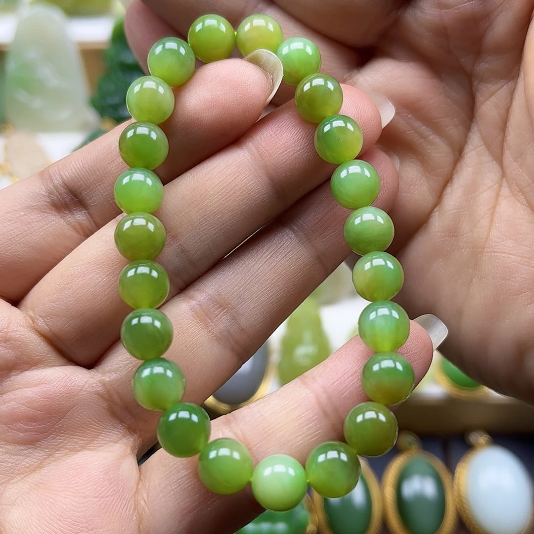 和田玉未镶嵌手串