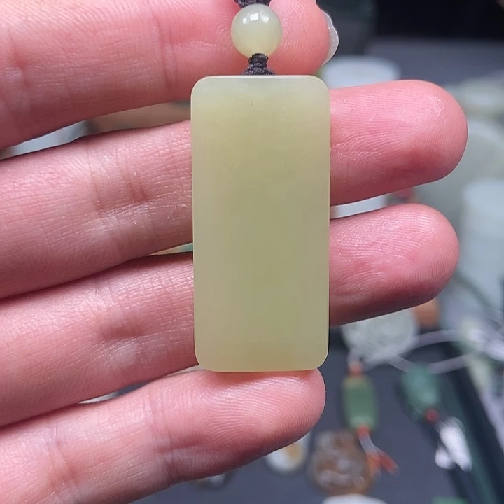 和田玉吊坠(不含链)未镶嵌