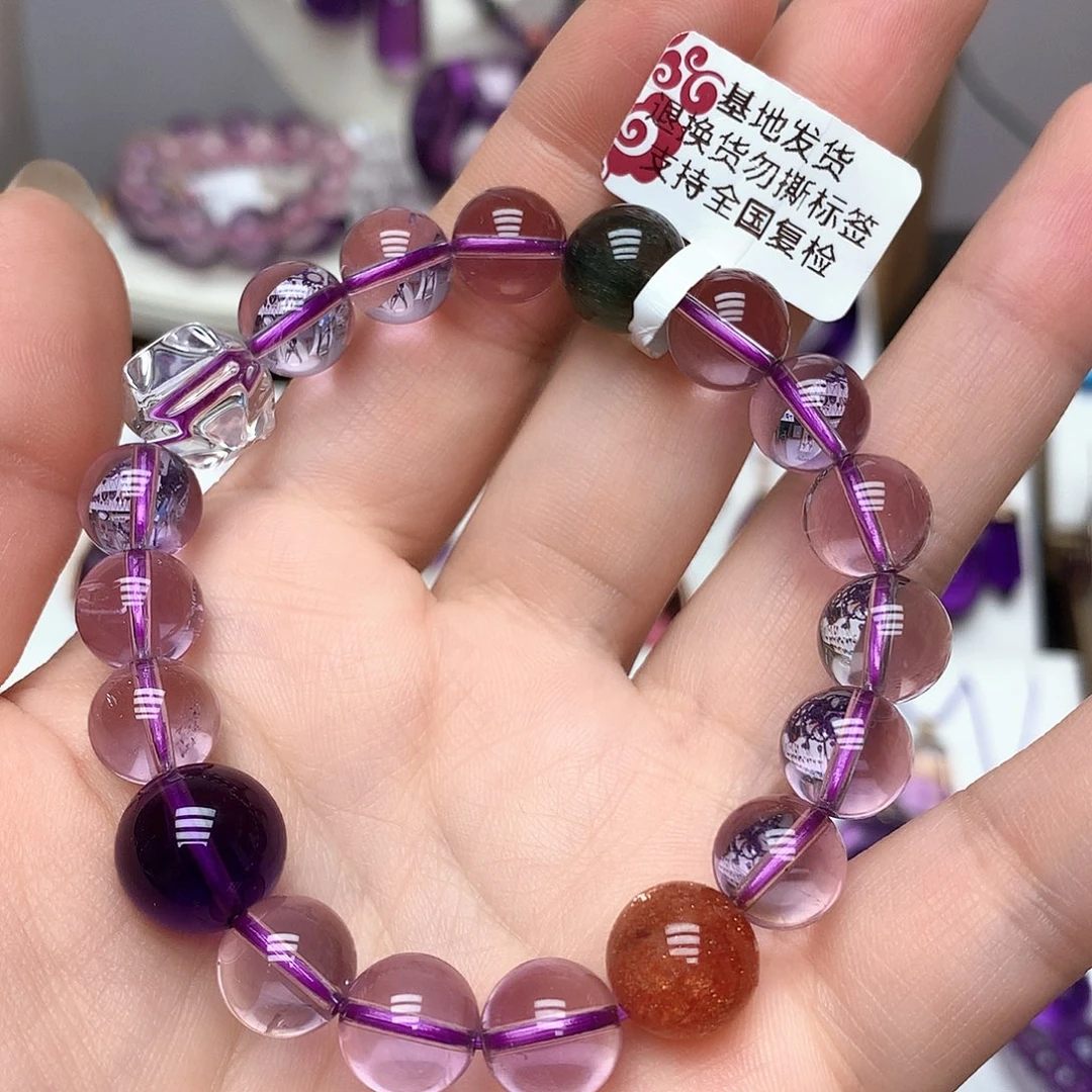 未镶嵌珠宝半成品水晶L 玻利维亚手串10mm