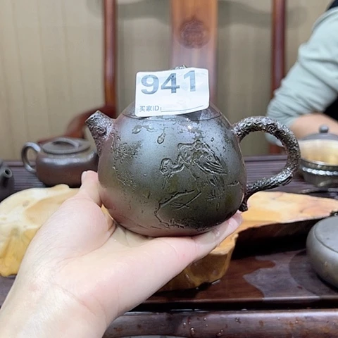 戬谷龙窑坭兴陶柴烧941