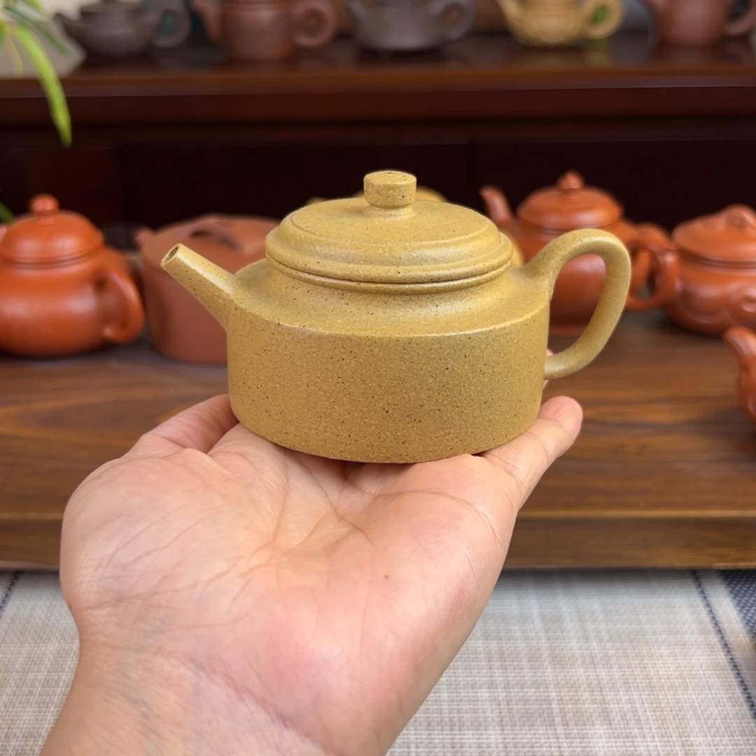 茶壶紫砂黄金段德钟全手120cc