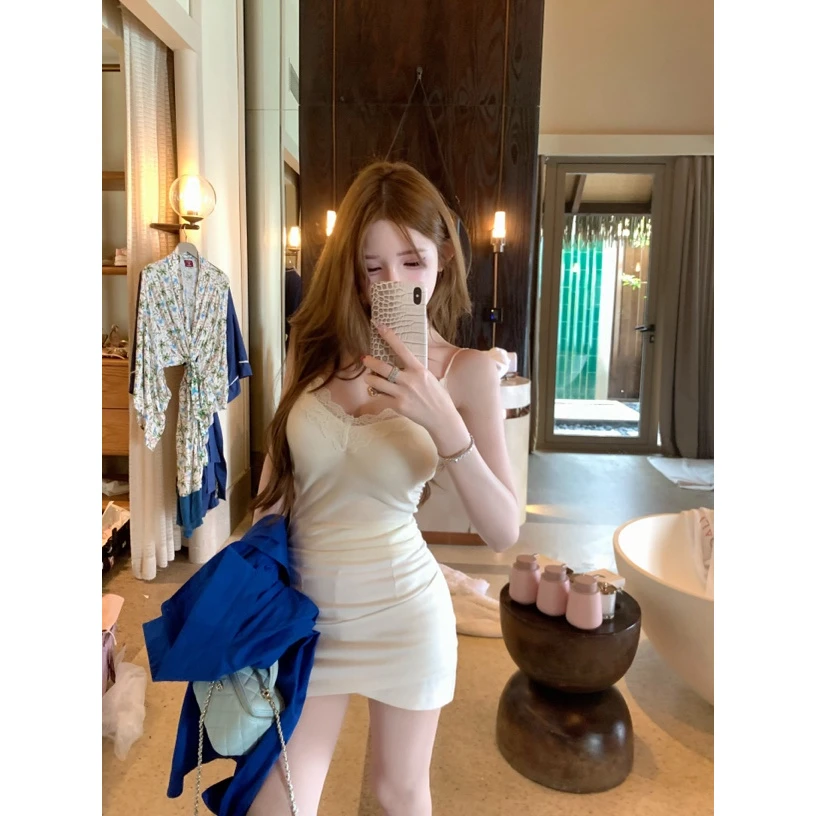 TUTU【初夏悸动】天丝/羊毛蕾丝花边显瘦修身薄款背心吊带#BX1340