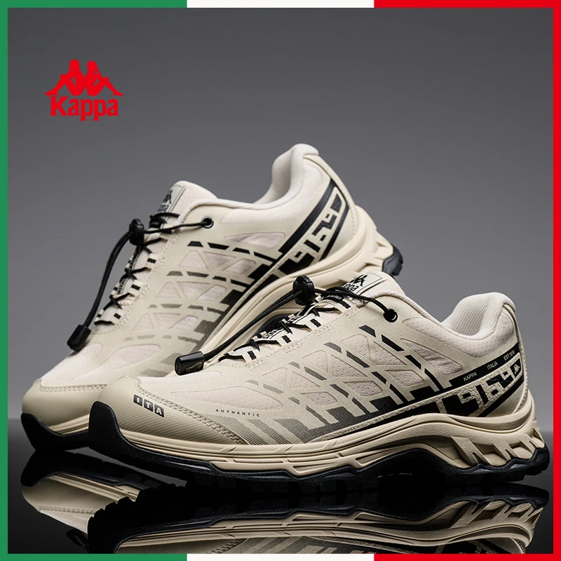 Kappa卡帕男鞋户外登山徒步鞋运动轻跑鞋爆款休闲鞋子K0EY5MC02AD