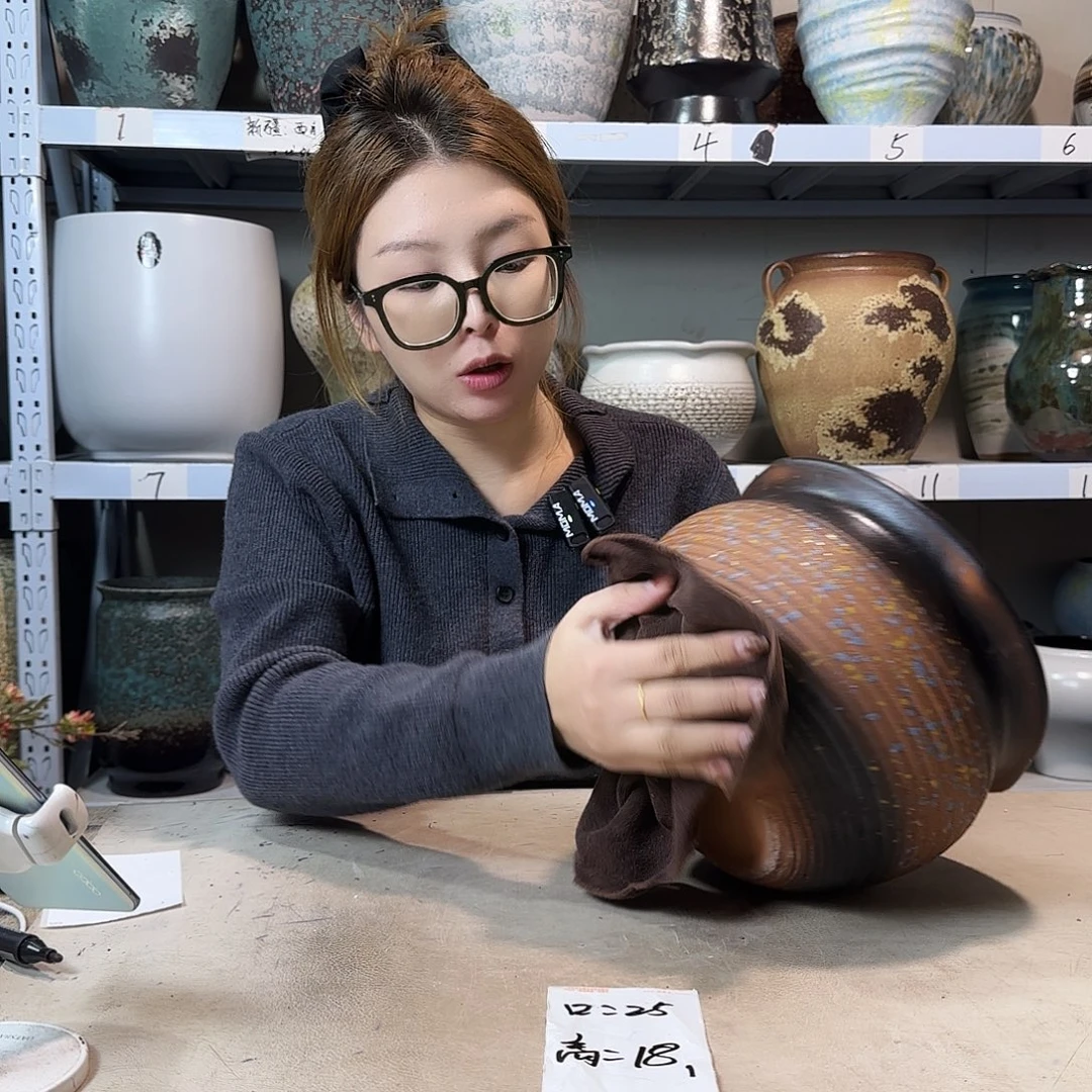 25@18 紫砂花盆尺寸