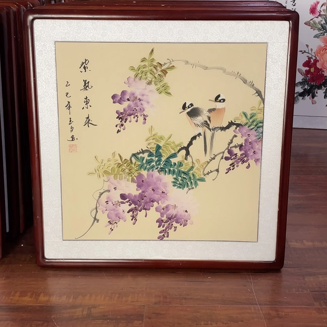 国画带框尺寸63*63厘米