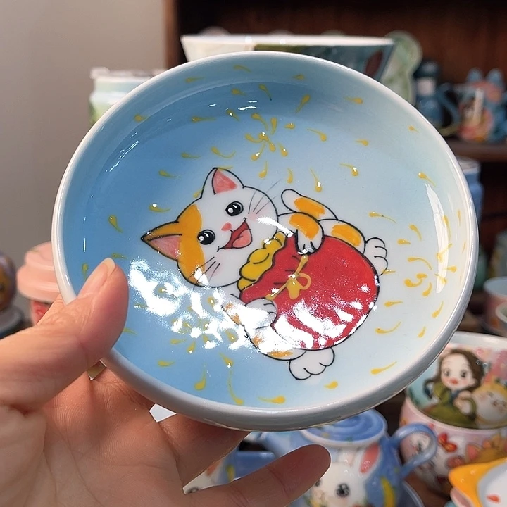 陶景德镇釉下手绘陶瓷