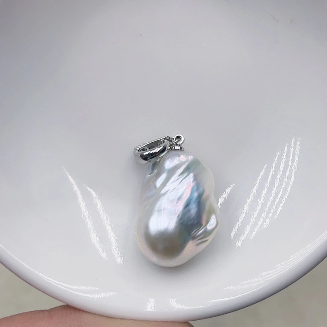淡水珍珠吊坠(不含链)未镶嵌莹*05