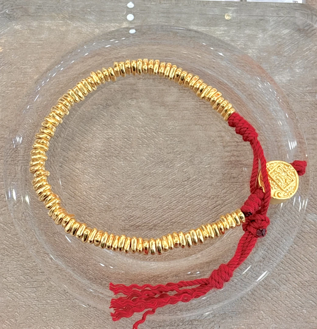 B3足金臻选盘缠手串