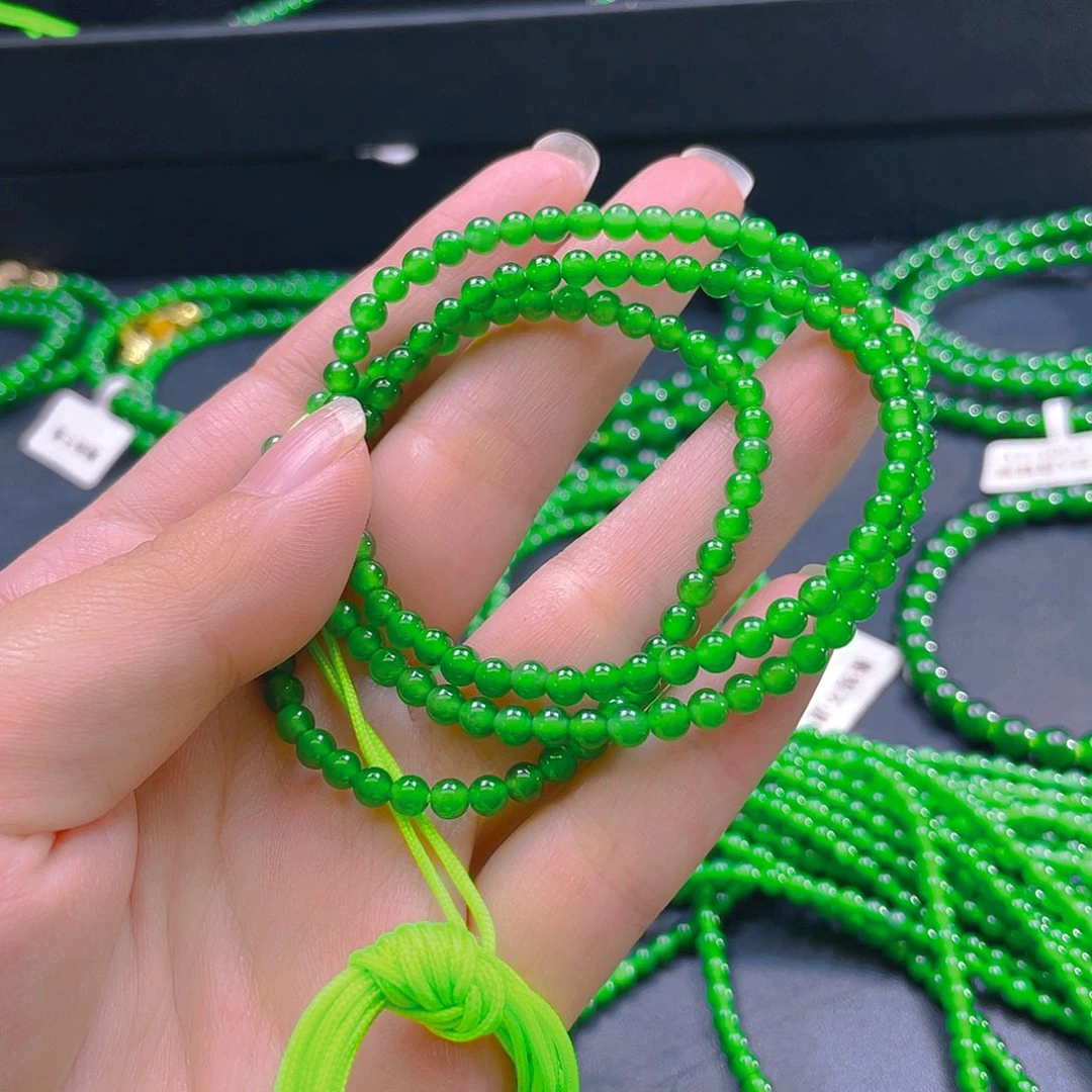 翡翠未镶嵌颈饰