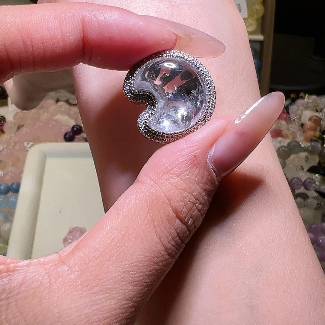 水晶手链未镶嵌小*º48小时鉴赏