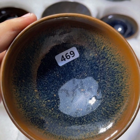 茶盏原矿原釉柴烧建盏