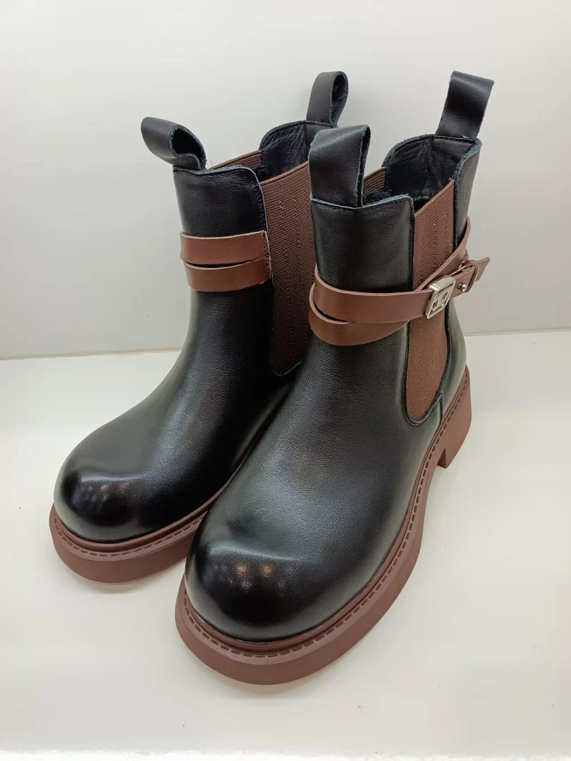 新款气质休闲百搭女士[棉]短靴A/TM/7970