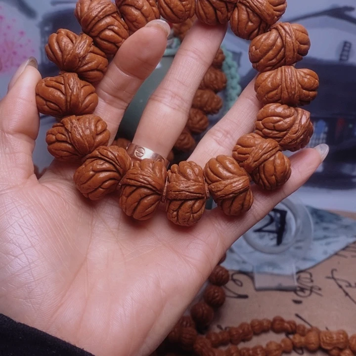 法***号桃核吊坠龙纹桃核