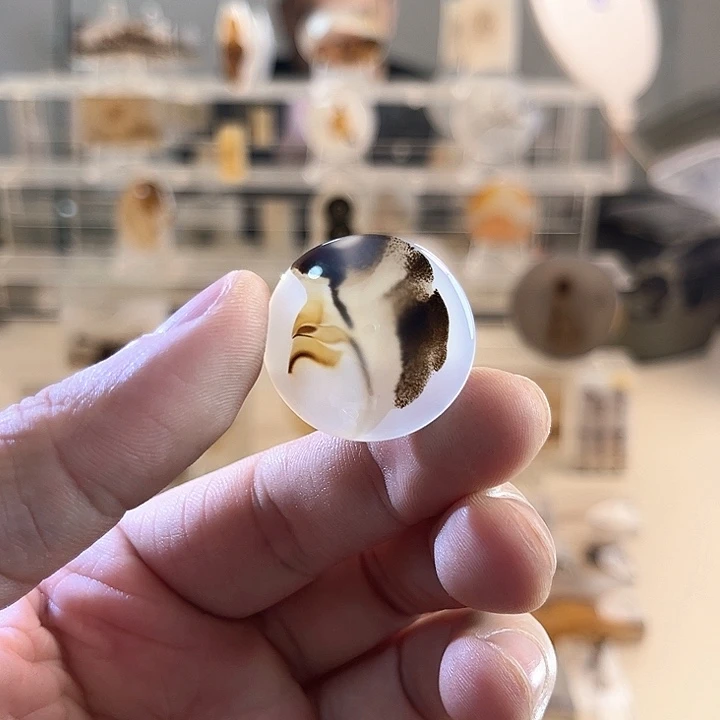 玛瑙/玉髓未镶嵌吊坠(不含链)