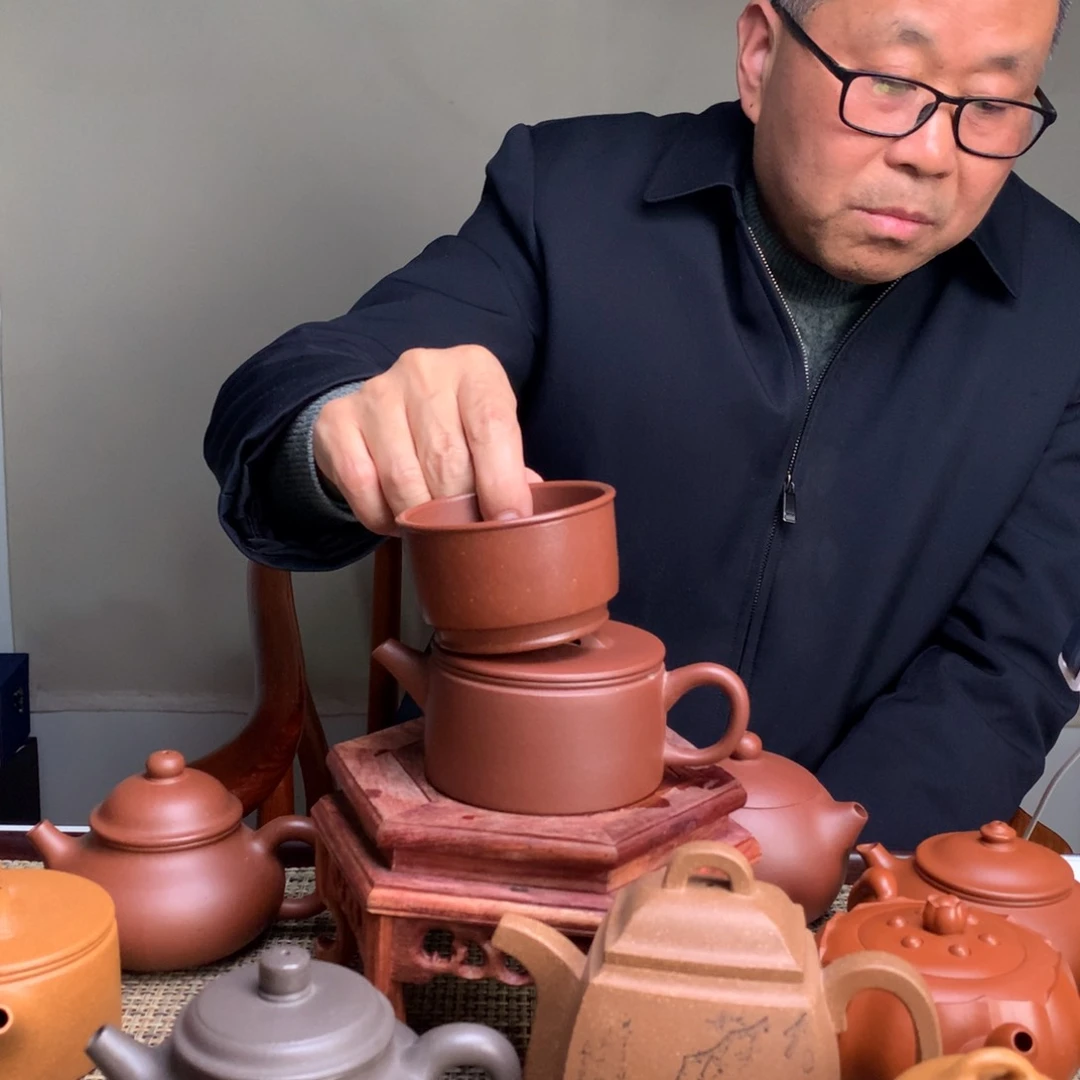 紫砂茶壶老*一壶两杯的价格