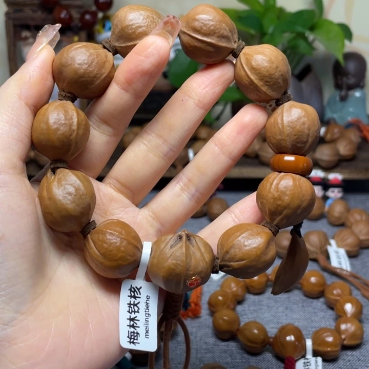手串/手链橄榄核不****来梅林铁核22.25➕25正四花