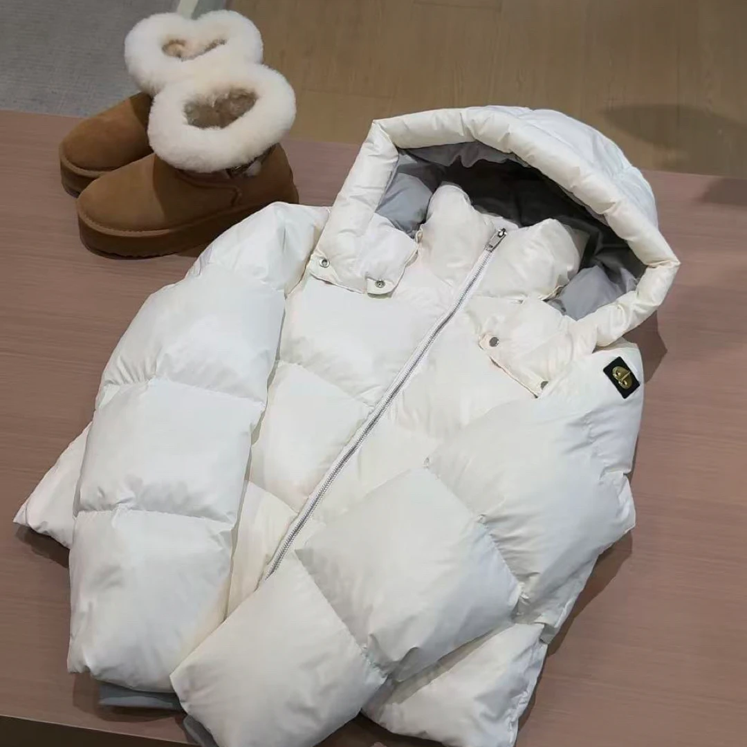 2025全面上新~剪~刀  国内首发 拼色连帽保暖短款鹅绒服09YL