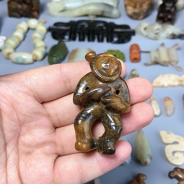 和田玉未镶嵌颈饰26