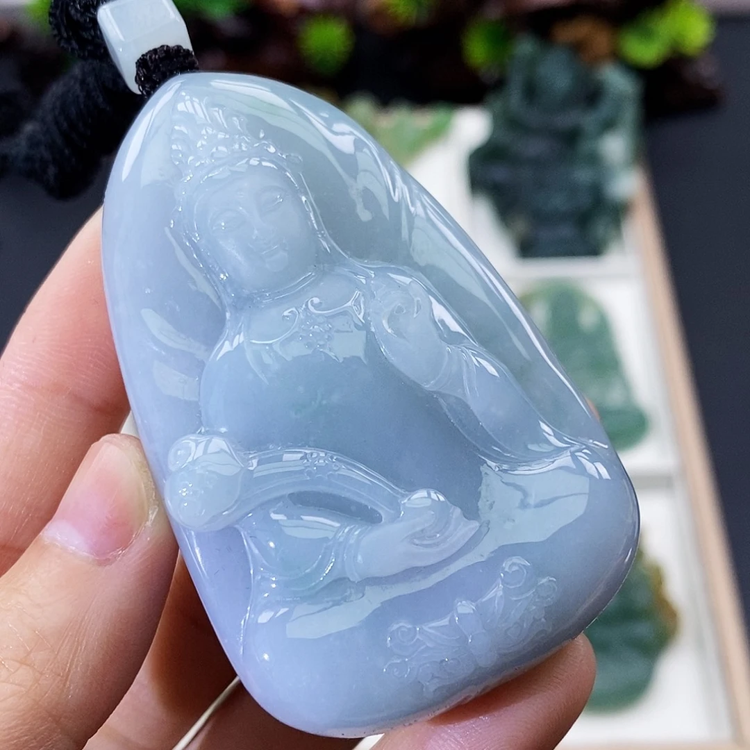 颈饰未镶嵌翡翠缅甸翡翠a货