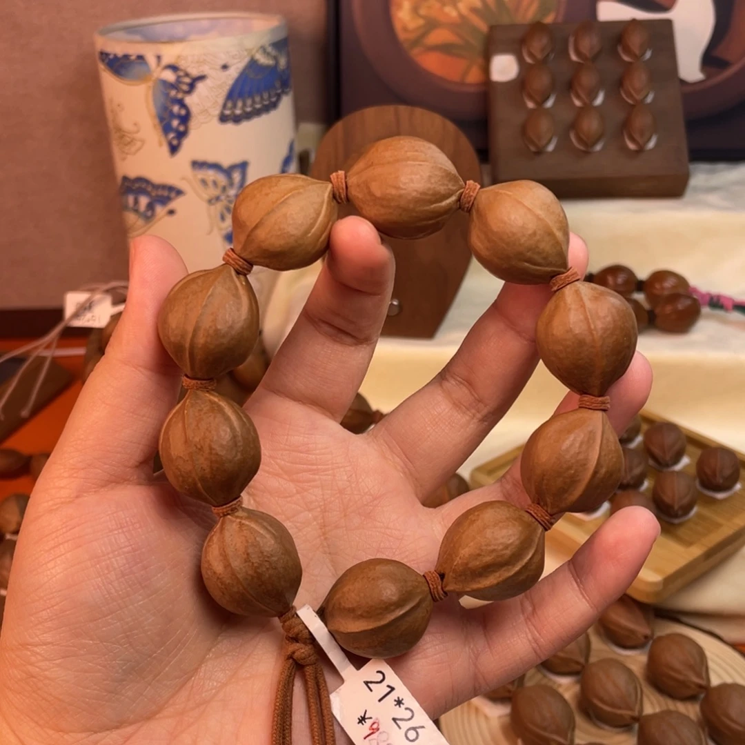 M***I手串/手链橄榄核2126梅林铁核