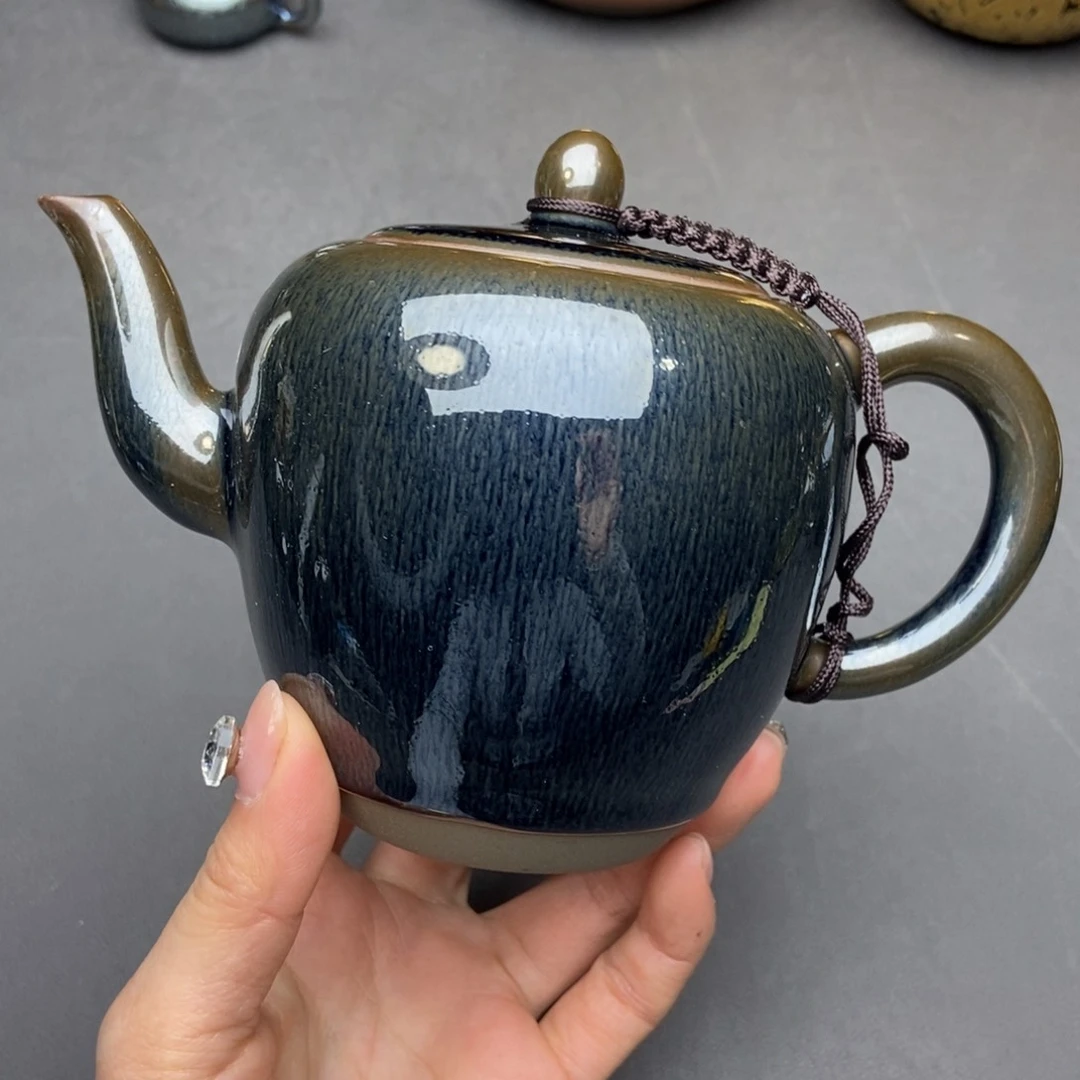 茶盏小敏建盏原矿铁胎