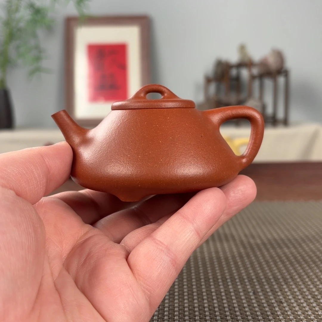 紫砂茶壶黄龙山原矿紫砂壶130