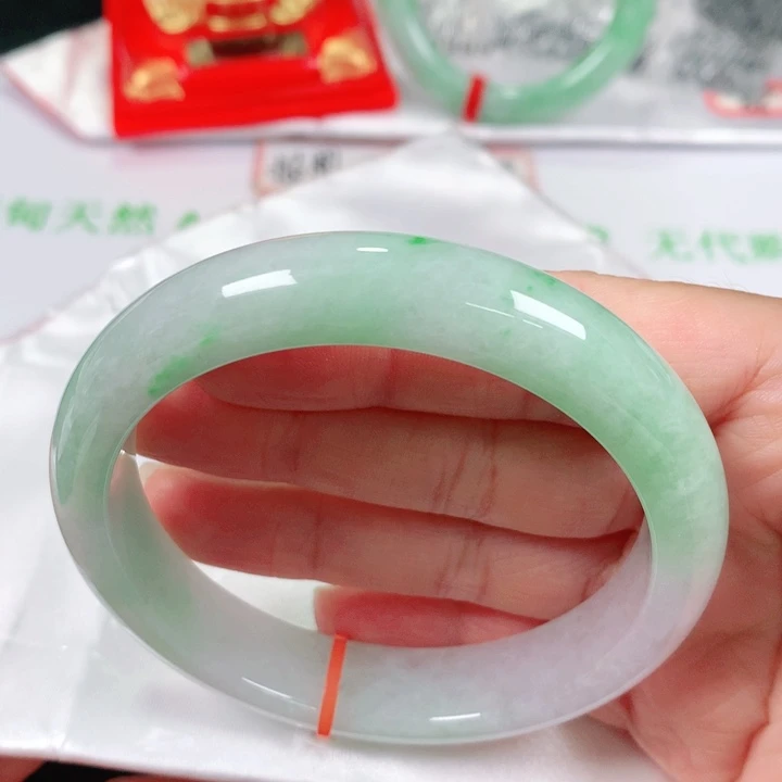 未镶嵌手镯翡翠   编号0272 正圈61