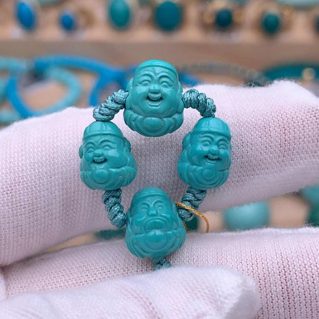 绿松石未镶嵌珠宝奇石8mm