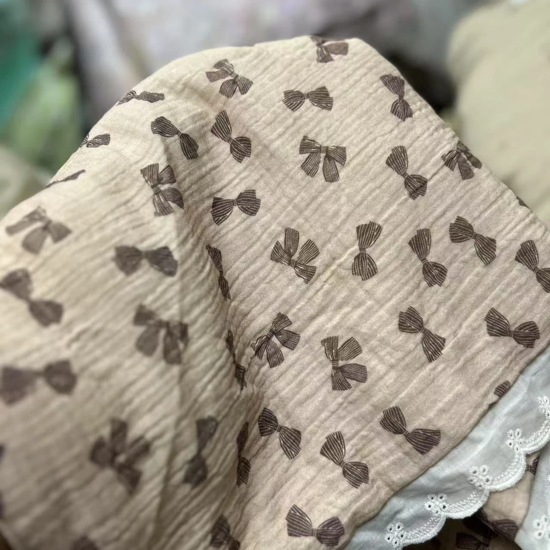 单人 100%全棉 母婴A类 皱皱双层纱 被芯被子