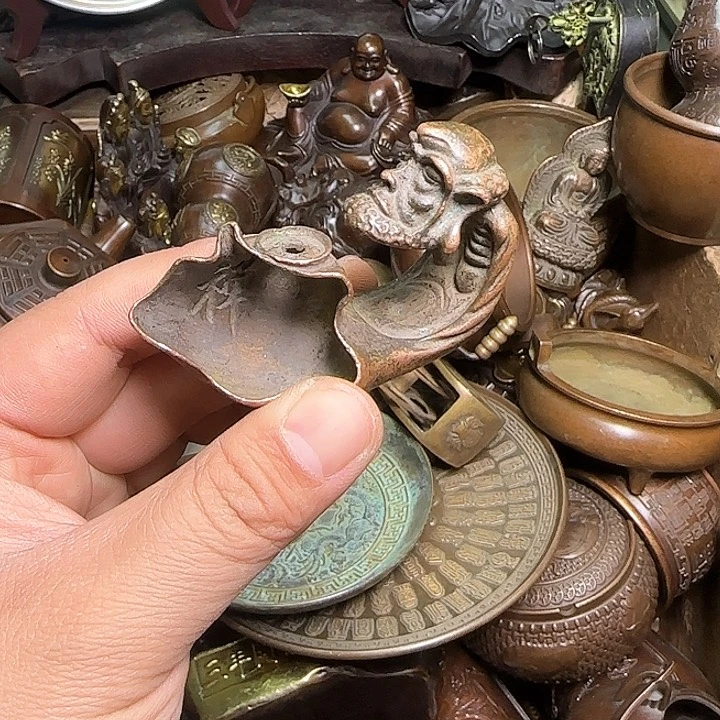 铜器办公室茶室摆件