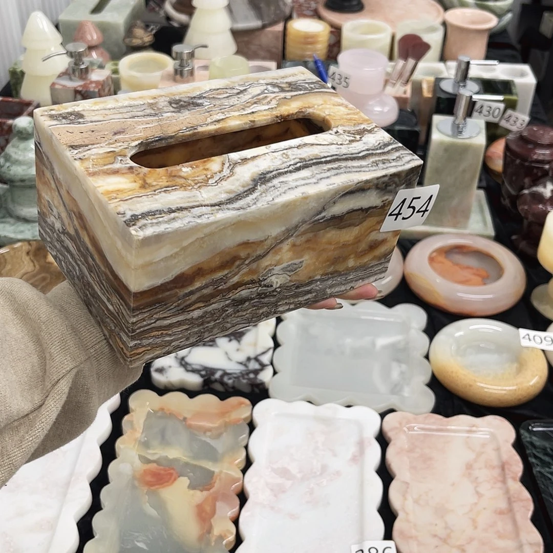 石材454号提拉米苏纸巾盒