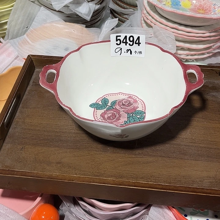 搪瓷微瑕外贸餐具5494