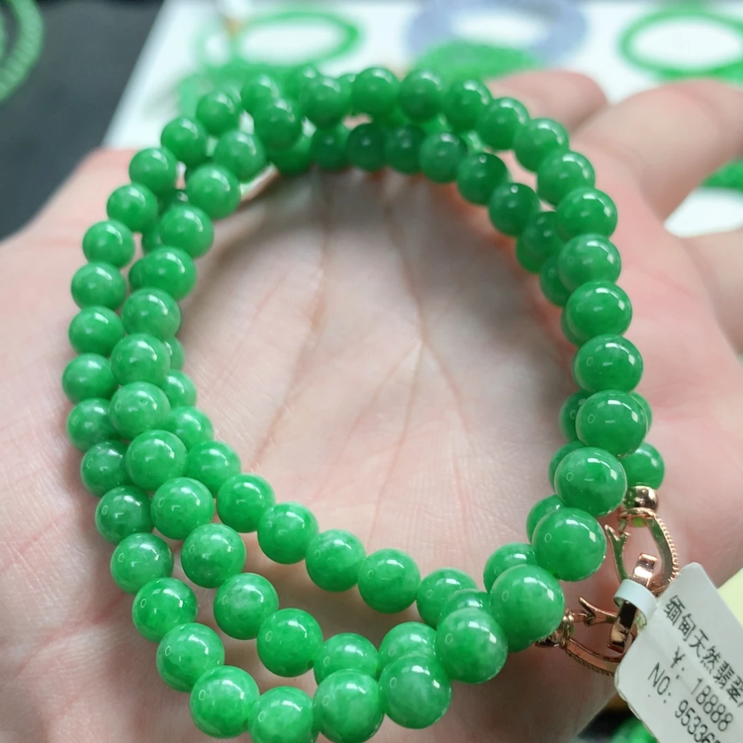 翡翠未镶嵌手链翡翠