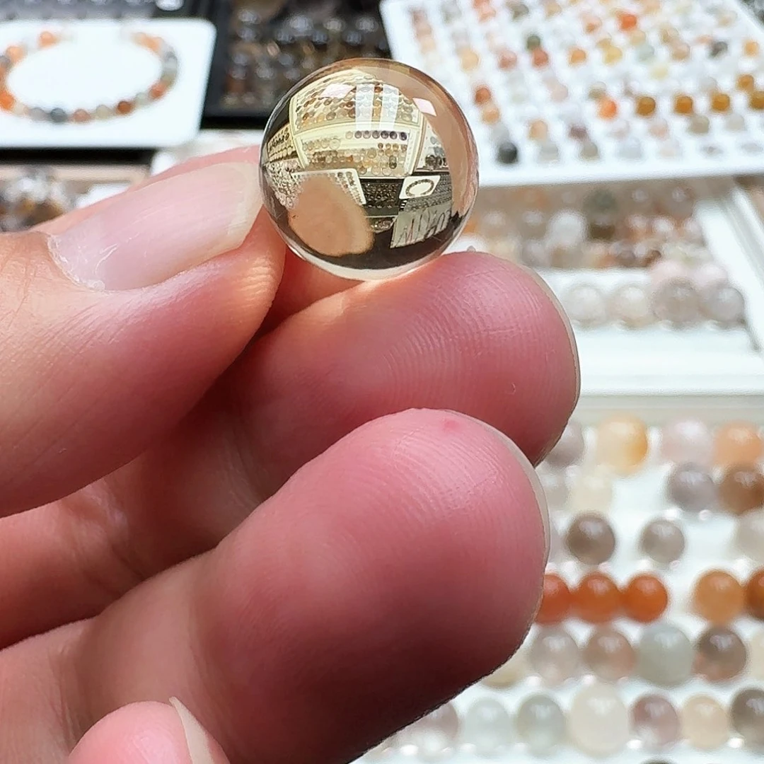 挽***风水晶珠宝半成品未镶嵌天然水晶