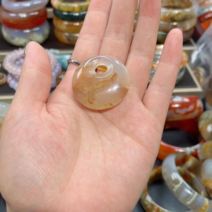 【闪购商品】手镯玛瑙/玉髓未镶嵌用****4