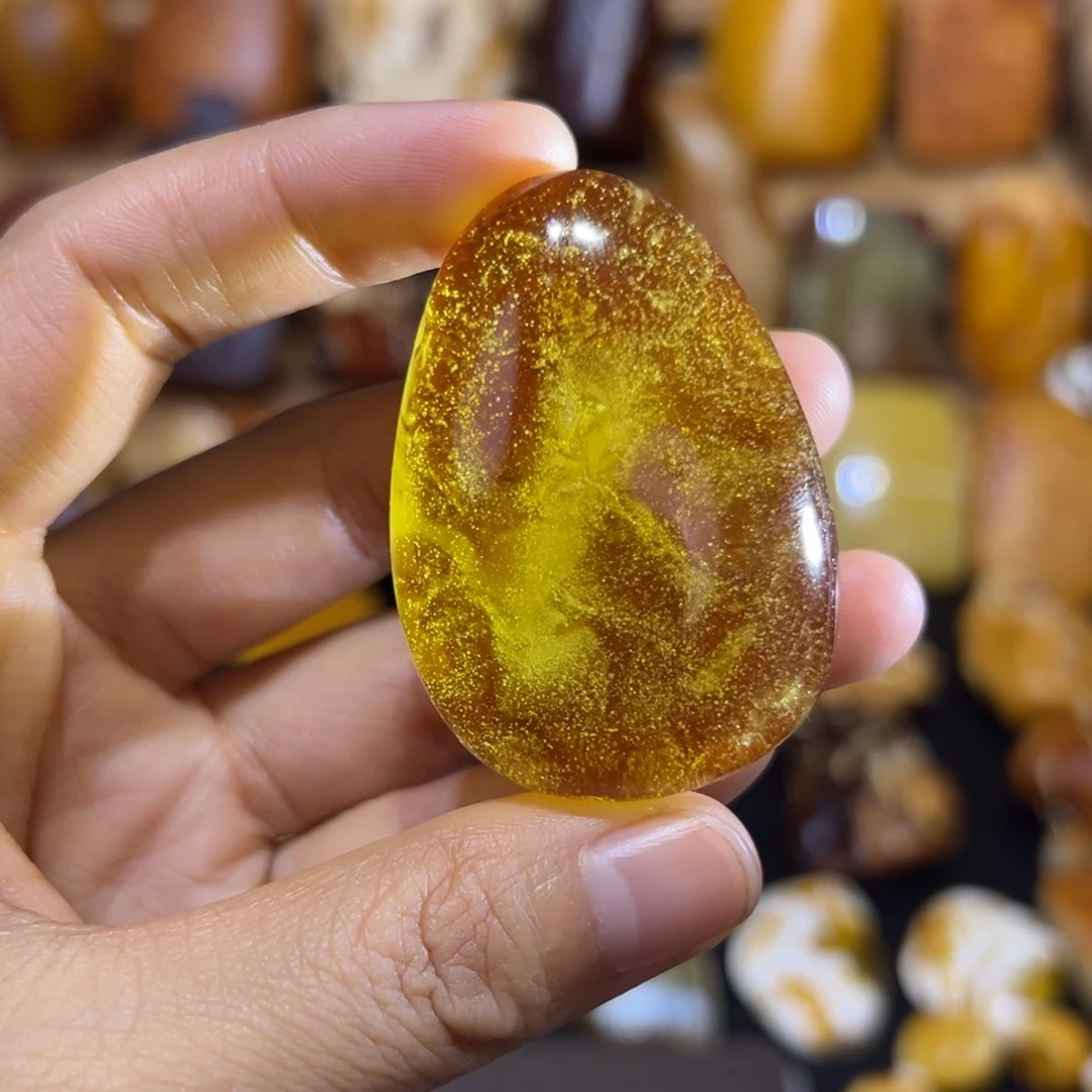 定制琥珀未镶嵌琥珀蜜蜡