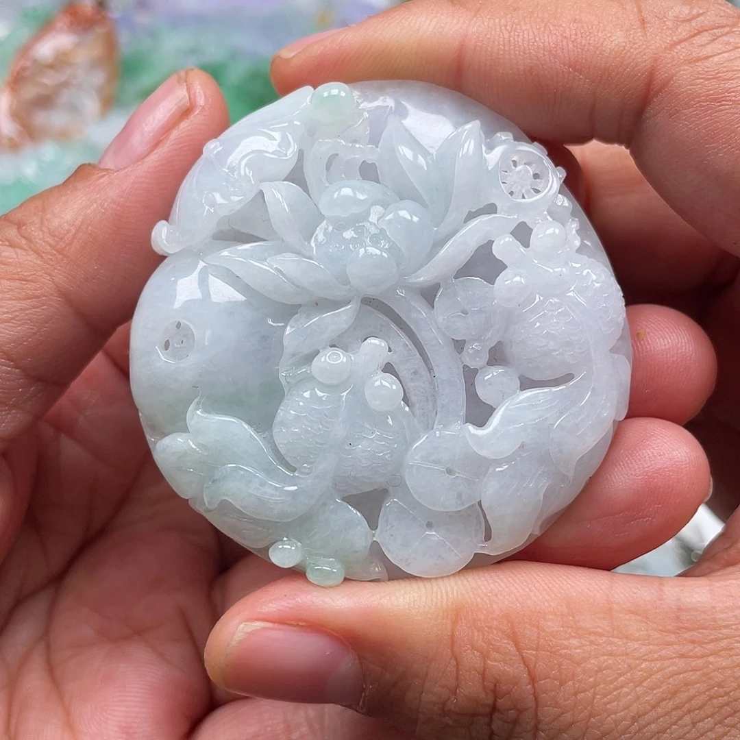 颈饰未镶嵌翡翠翡玉缘翡翠