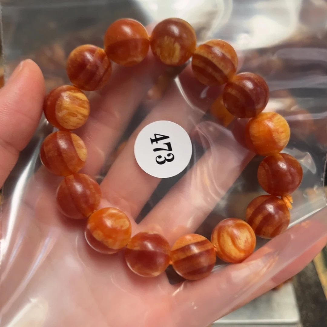 平***务手串/手链松木（琥珀木）473号1.5