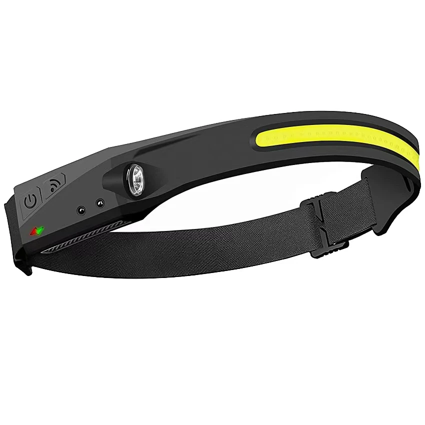 感应强光头灯户外灯