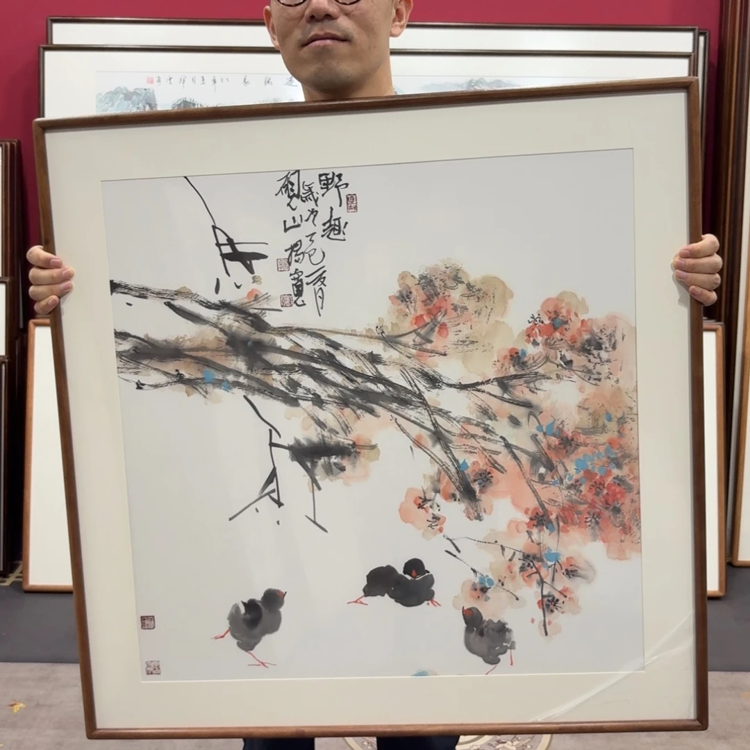 国画带框80/80尺寸