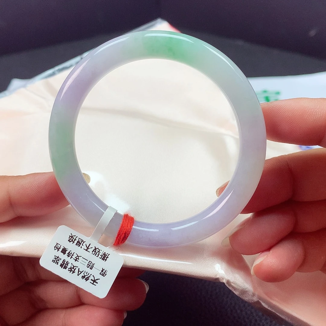 翡翠手镯未镶嵌天然缅甸A货翡翠手镯