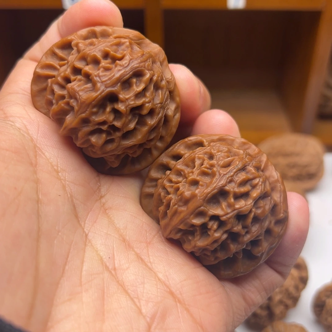 吊坠文玩核桃43尺盘玩过的宫灯