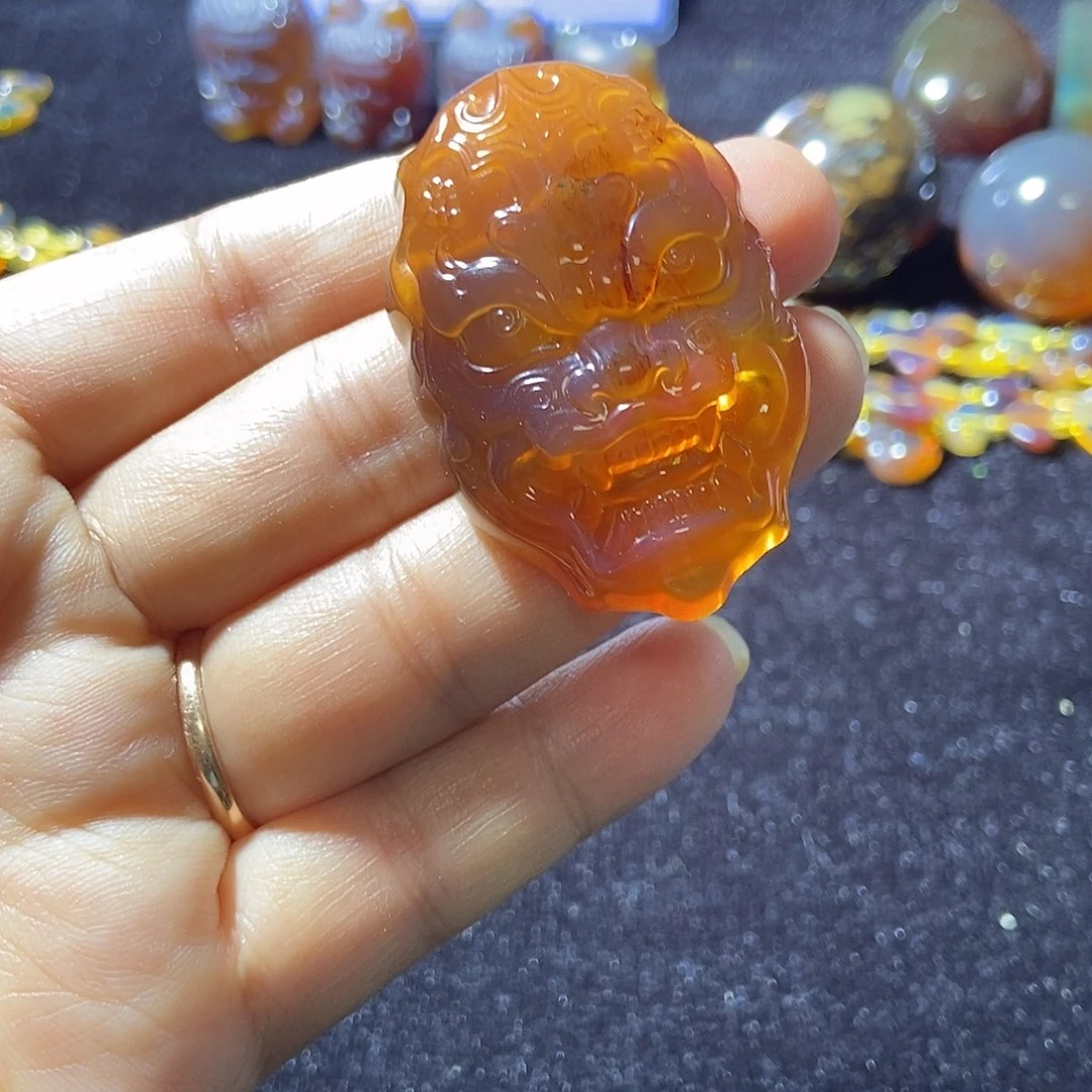 未镶嵌颈饰琥珀缅甸天然琥珀吊坠