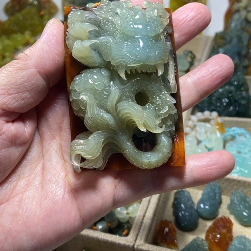 【闪购商品】未镶嵌蛇纹石玉颈饰无**心