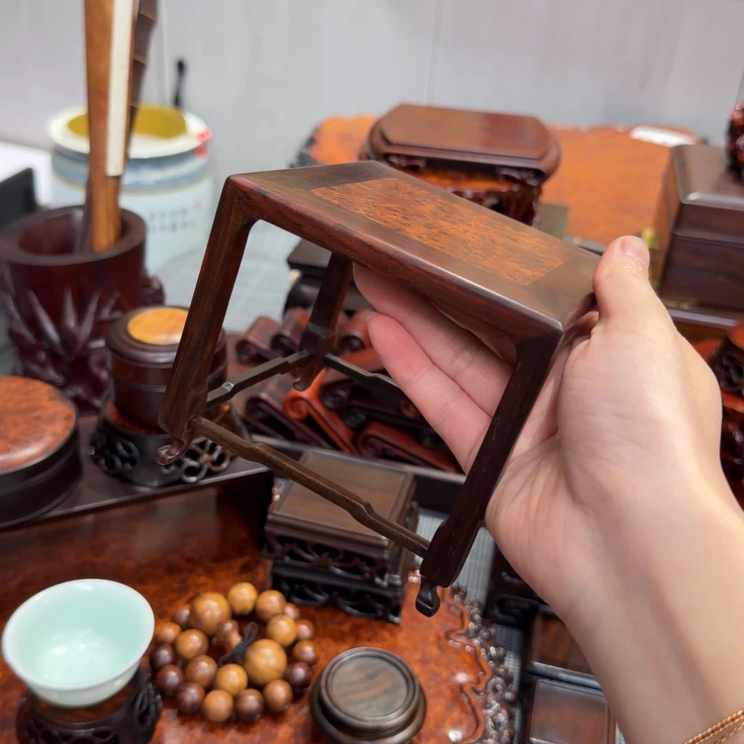 木大红酸枝交趾黄檀底座