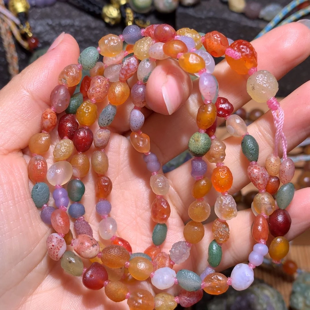 未镶嵌玛瑙/玉髓珠宝半成品