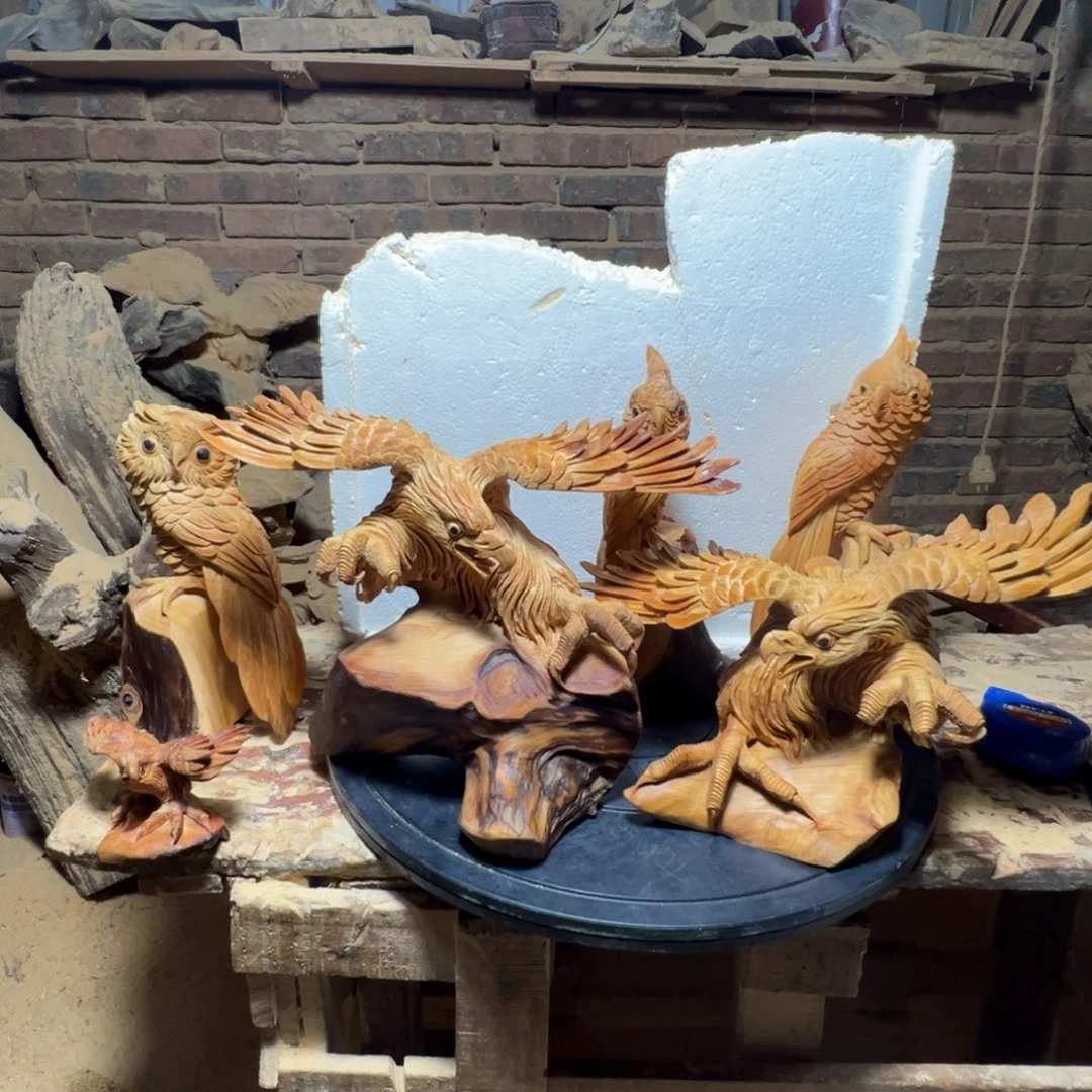 3***柏木（崖柏）大展宏图，做工精细